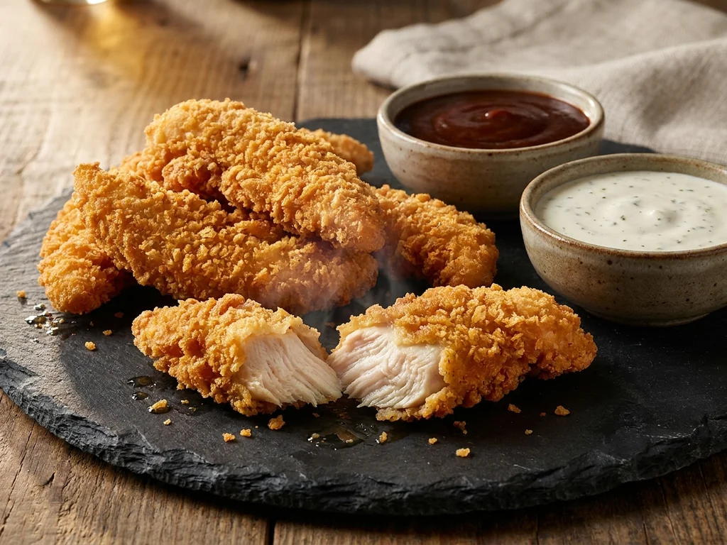 Chicken Mau: pollo en panko, cheddar, lechuga, tomate, cebolla morada y mayo lima